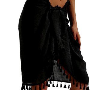 Beach Sarong Womens Swimwear Short Skirt